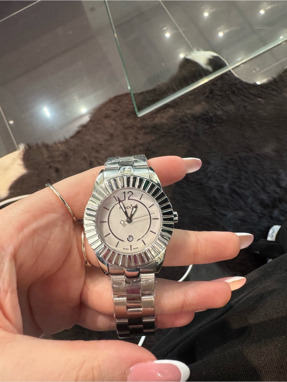 New Rare Retired Pandora Imagine Swiss-Made Stainless Steel Luxury Watch